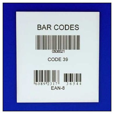 Bar Codes - Codigos de Barra - Brass Engraving - Grabado en Bronce - kluz International